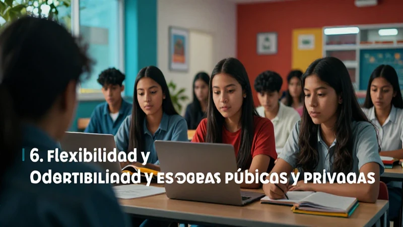 Estudiantes mexicanos buscan éxito en campus moderno