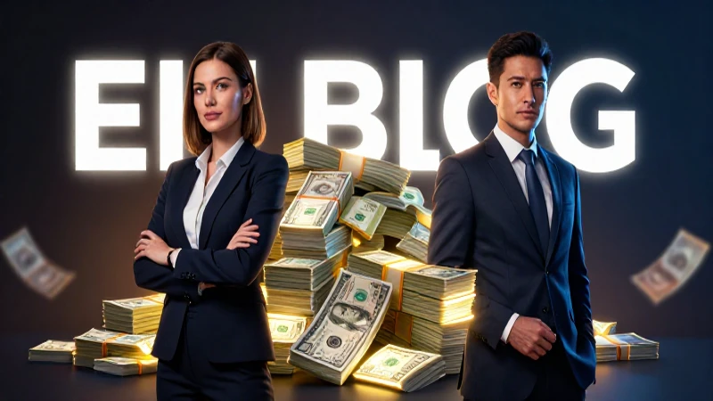 Negocios, dinero y drama en un blog