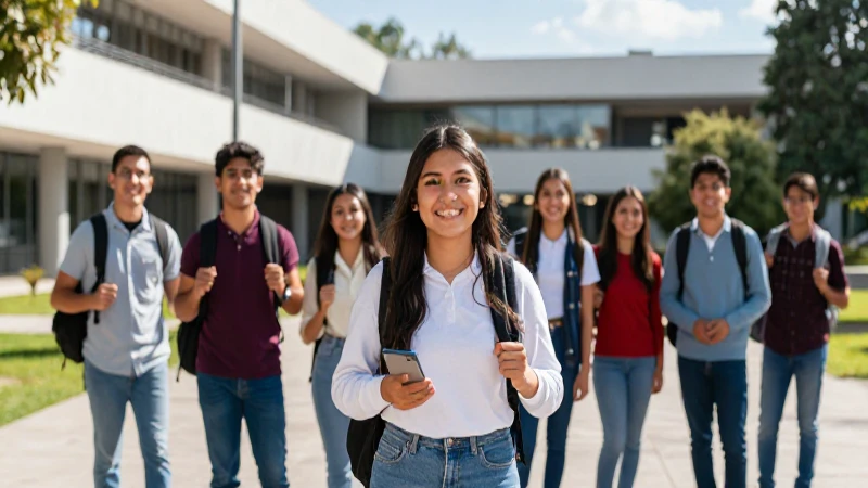 Vida estudiantil vibrante y moderna en la BUAP