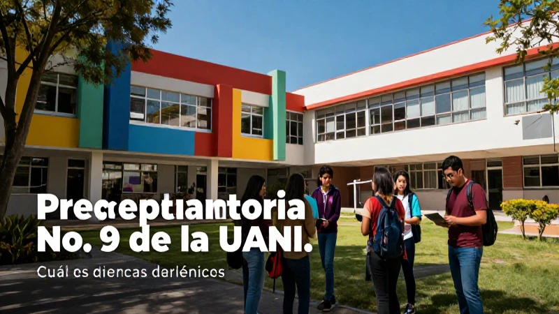 Programas académicos en Preparatoria UANL