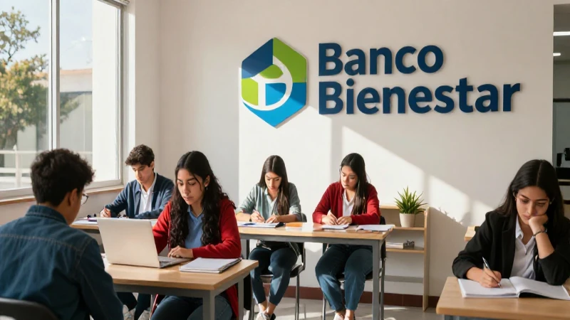 Estudiantes en entorno moderno, luminoso y profesional