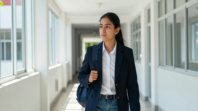Joven estudiante y búsqueda de dirección CECyTE