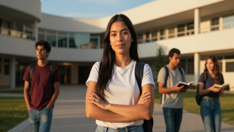 Cuál es la dirección de la página oficial de la UAEM Estado de México 6 Estudiante mexicano victorioso en campus dorado y moderno