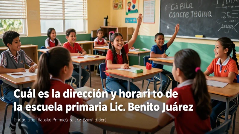 Joyosa actividad escolar mexicana