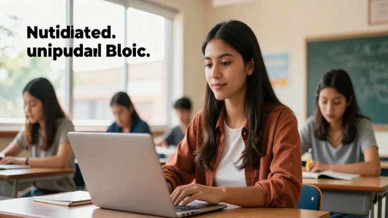 Imagen vibrante de estudiante mexicano moderno
