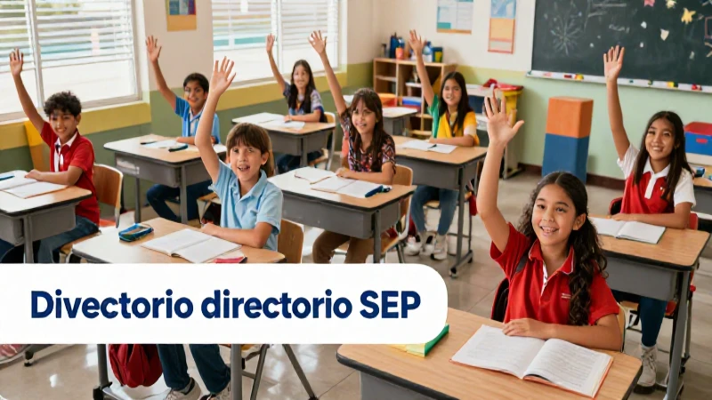 Consulta el Directorio SEP para escuelas primarias