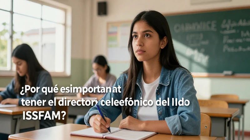 Busco el directorio telefónico del ISSFAM
