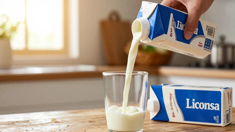 Encuentra información sobre la leche Liconsa hoy