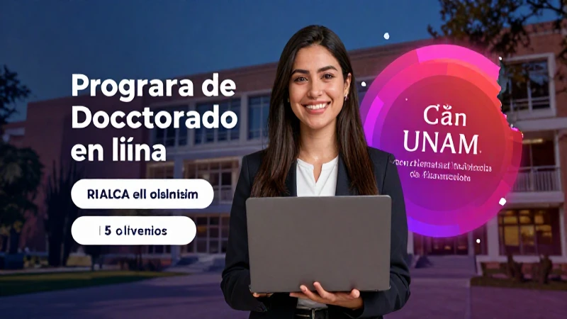 Admisión al doctorado online de la UNAM