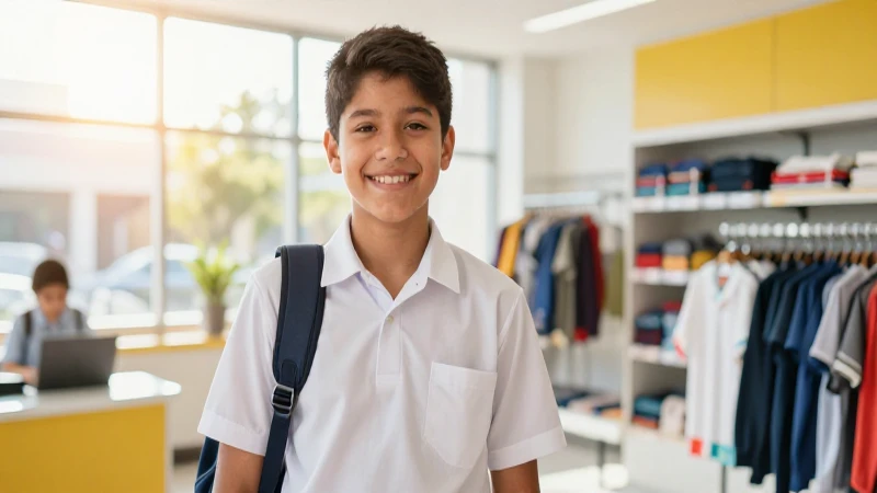 Guía para comprar uniformes de secundaria
