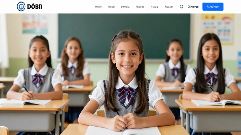Usa fotos de niñas con uniforme para el diseño