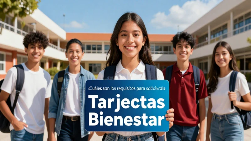 Requisitos y seguimiento de la Tarjeta Bienestar