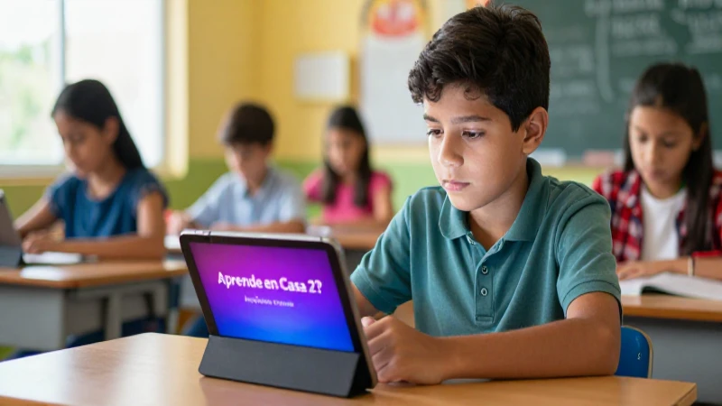 Horarios y ubicación de Aprende en Casa 2