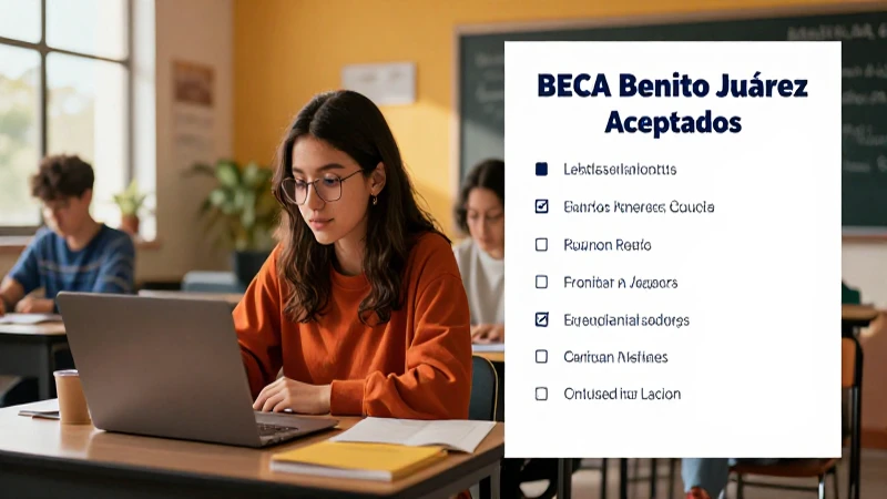Consulta requisitos y listados de la beca