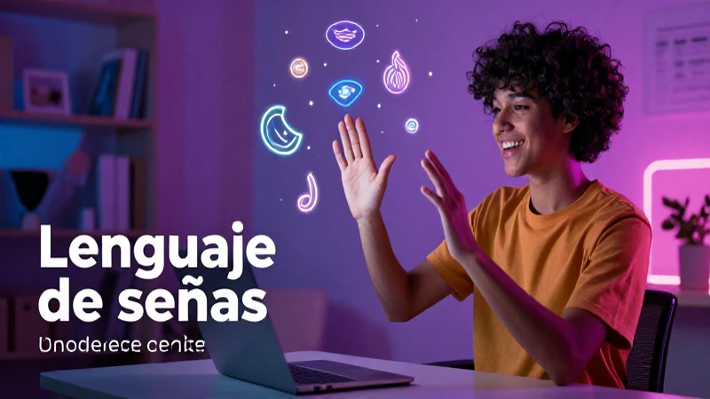 Encuentra cursos gratis de lenguaje de señas en línea