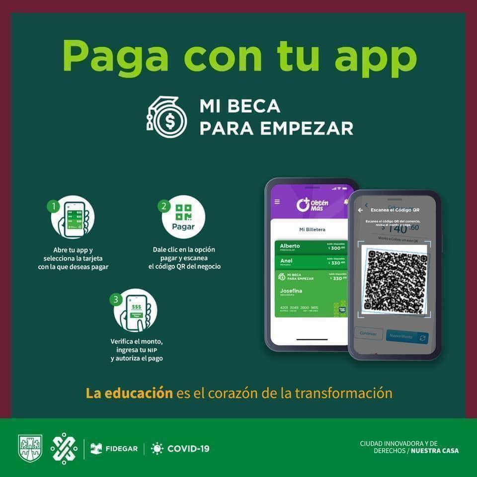 ¿Dónde puedo pagar con mi beca y empezar a utilizarla?
