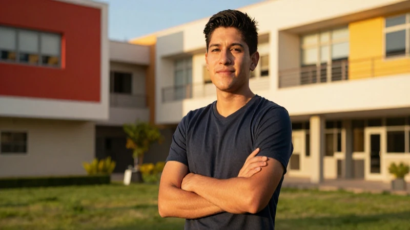 Dónde se cobra la beca de Jóvenes Construyendo el Futuro 97 Joven mexicano confiado en campus vibrante