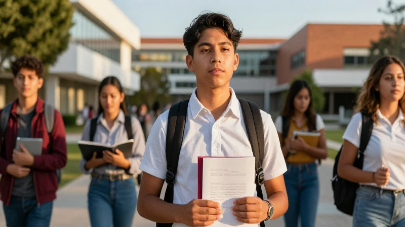 Determinación mexicana en campus vibrante
