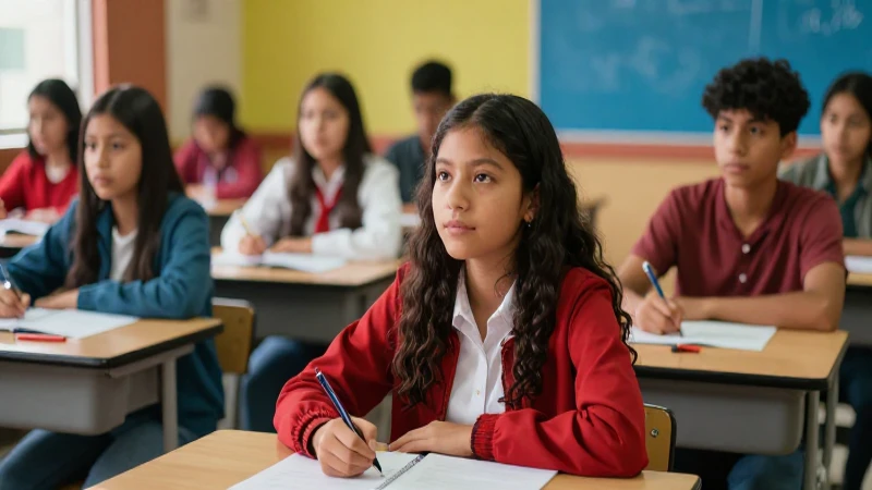 Éxito estudiantil en la educación media mexicana