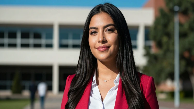 Retrato cinematográfico de estudiante mexicano exitoso
