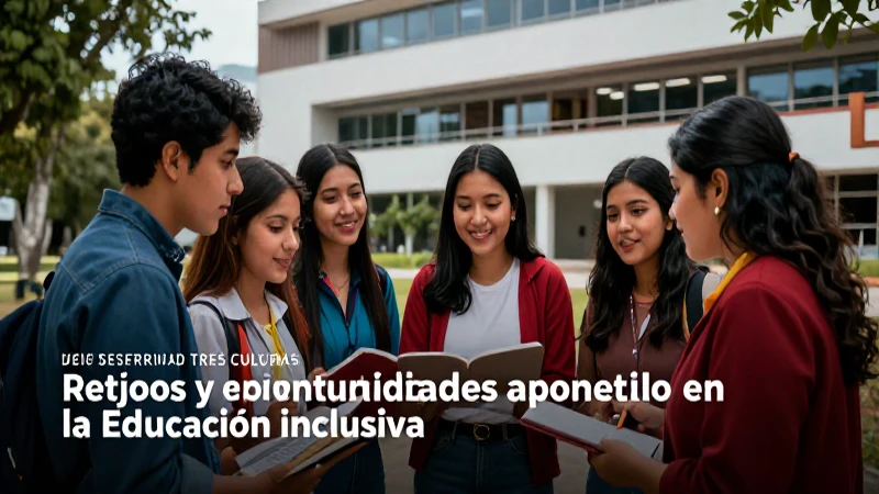 Educación inclusiva: retos y oportunidades universitarias