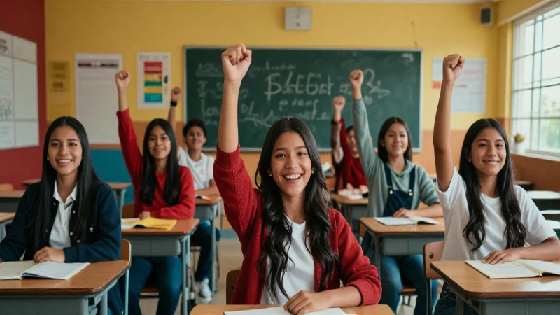 Éxito mexicano en un moderno y vibrante aula