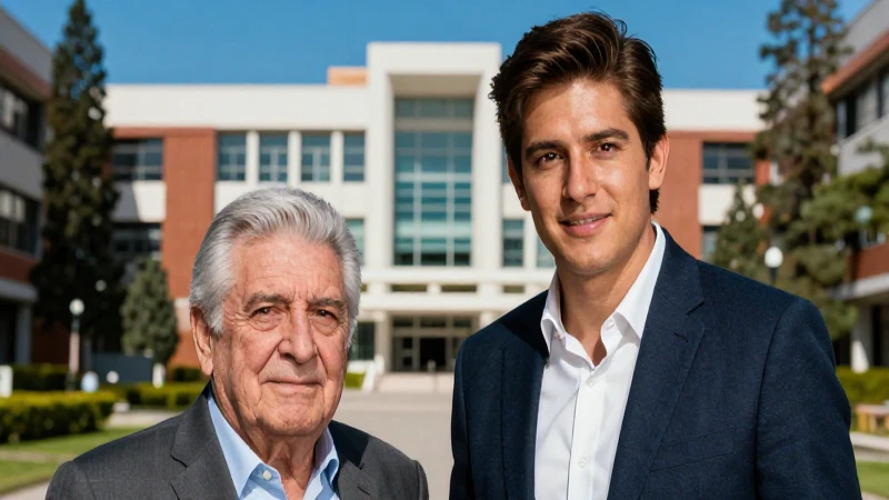 Retrato atractivo del joven hijo de AMLO