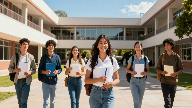 Estudiantes mexicanos celebran sus logros académicos con optimismo