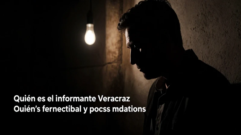 Dramática silueta revela al informante