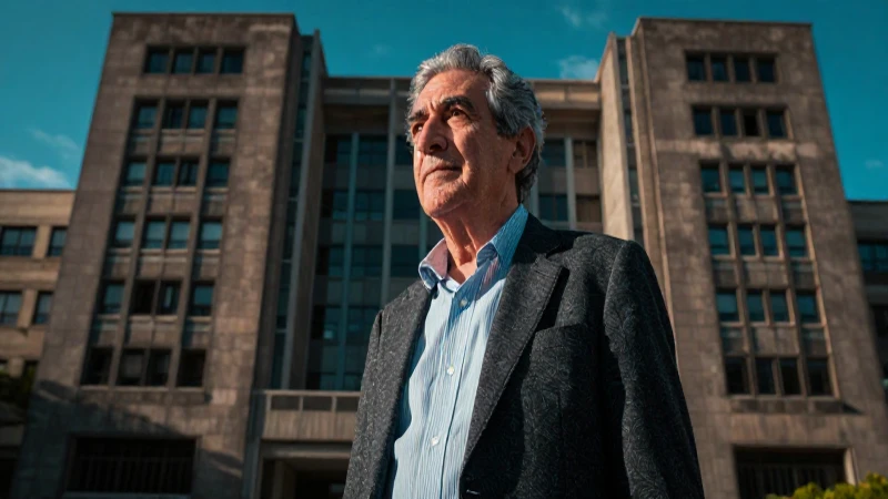 Quién fue Luis Spota Saavedra y cuál fue su legado en el CEDART 9 Académico elegante ante arquitectura moderna, estilo profesional
