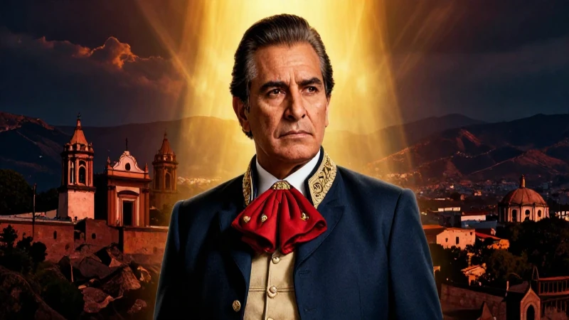 Retrato majestuoso de Juárez en México