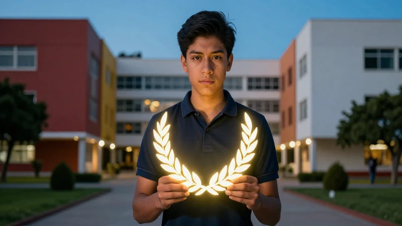 Estudiante mexicano triunfa en la universidad