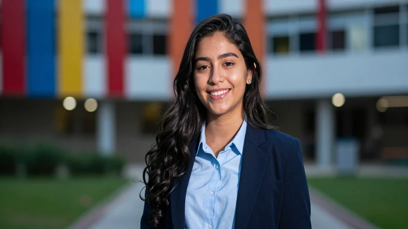 Futuro educador mexicano alcanzando el éxito