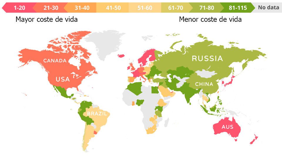 el pais con el nivel de vida mas alto del mundo