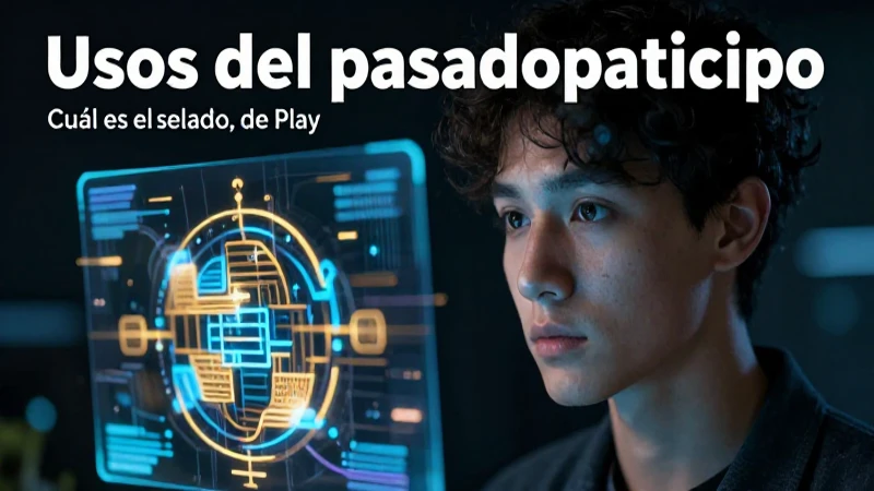 Ilustración académica sobre el pasado participio