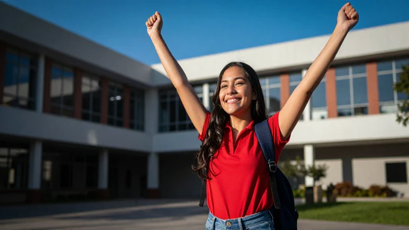 Joven estudiante mexicana triunfa en la universidad