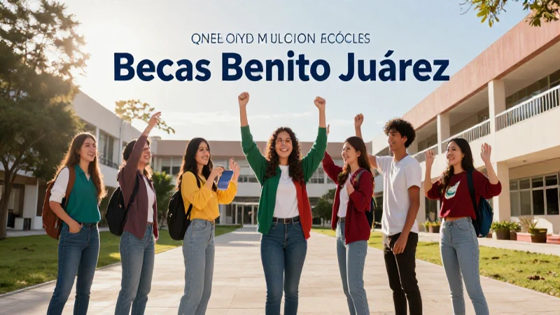 Becas Benito Juárez apoyan a estudiantes mexicanos