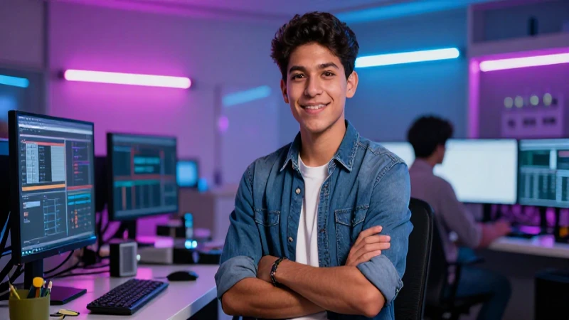 Joven mexicano exitoso en alta tecnología