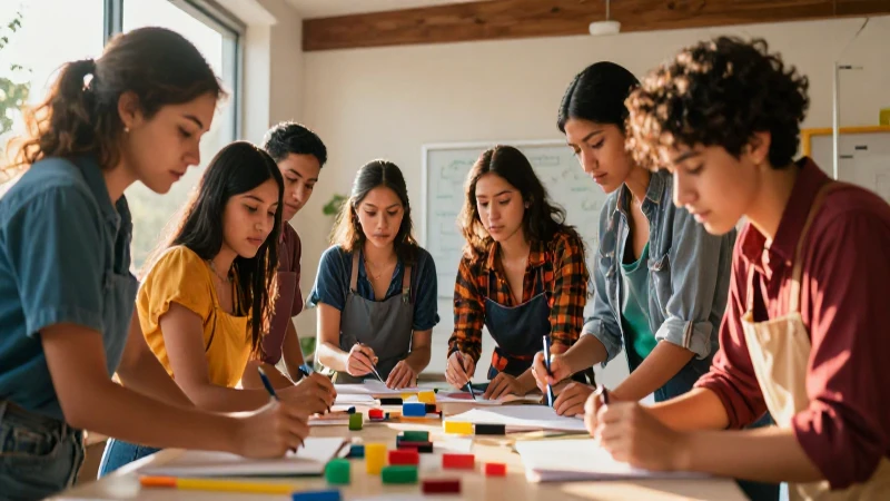 Jóvenes mexicanos triunfan en un taller moderno