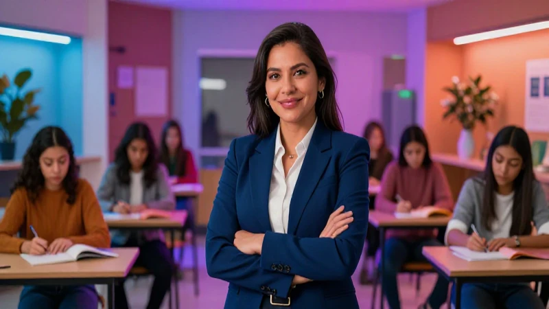 Educador mexicano impulsa la oportunidad educativa en campus moderno