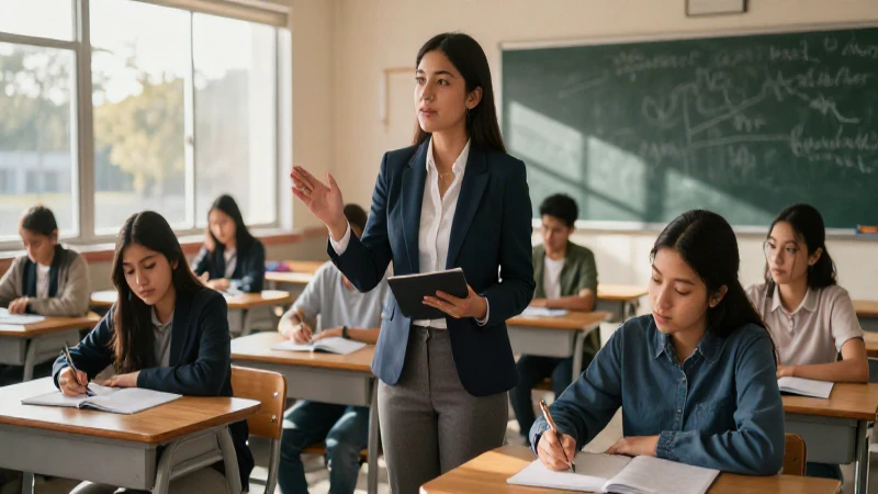 Salario promedio de profesores: primaria y secundaria