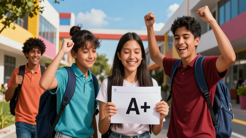 Significado del gran éxito académico A+