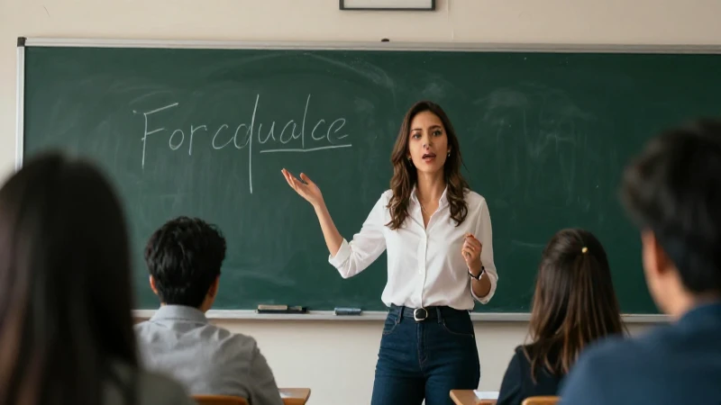El concepto de la docente moderna