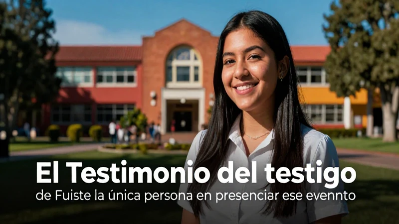 Testimonio de estudiante mexicano universitario