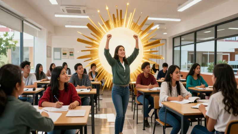Estudiantes mexicanos triunfan en campus moderno