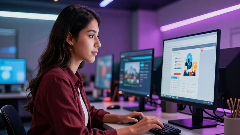 Joven mexicano aprende habilidades digitales en alta tecnología
