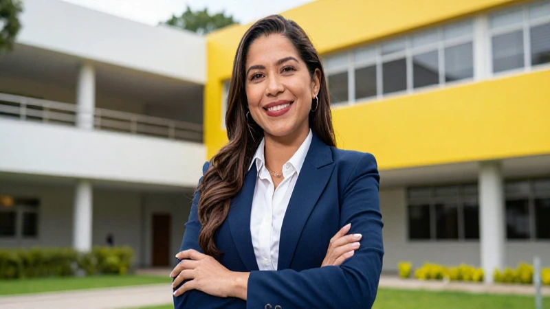 Pedagogo mexicano exitoso en moderno campus