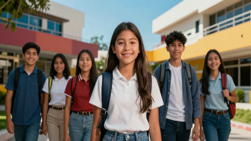 Éxito académico en colegios mexicanos modernos