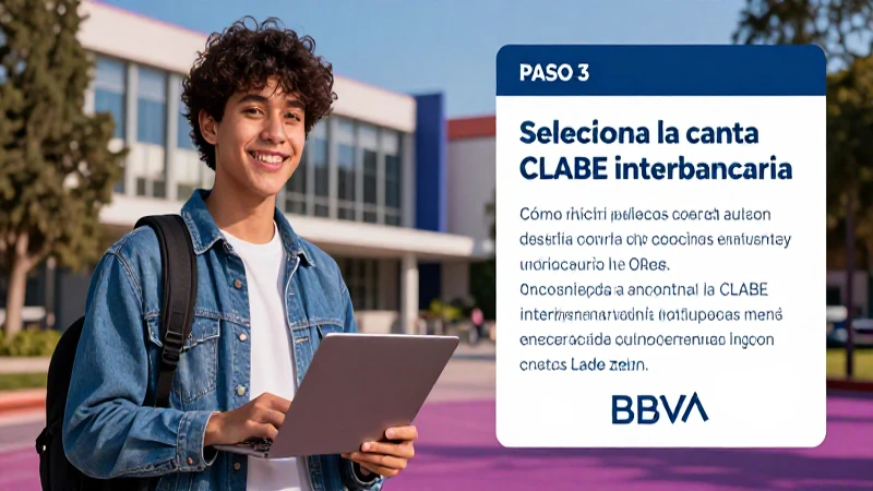 Busca tu CLABE interbancaria en BBVA