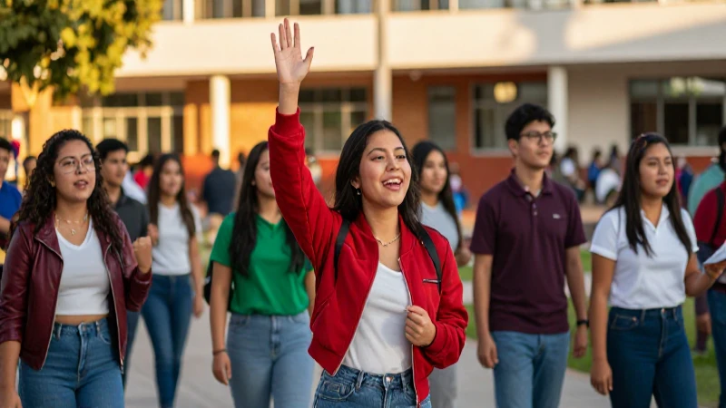 Estudiante mexicano celebra éxito en campus